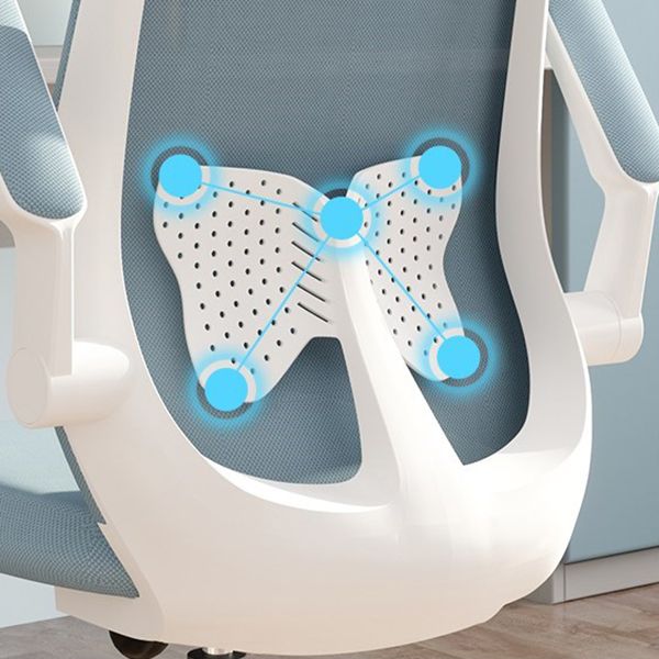 Moderne en eigentijdse bureaustoel Flip-Up Armlest High Back Ergonomic Taakstoel