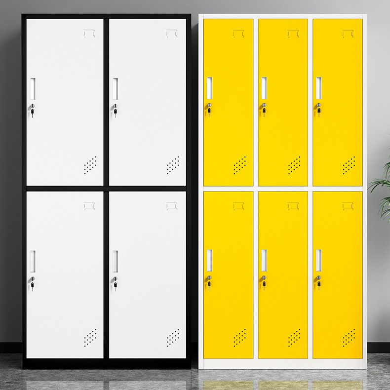 Hinged Wardrobe Armoire Metal Contemporary Wardrobe Cabinet for Bedroom