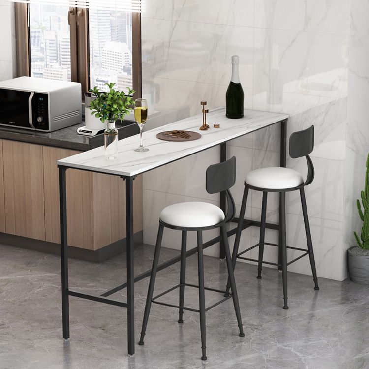 Modern Bar Table Set 1/2/3/5 Pieces Metal Bar Table with High Stools Clearhalo 'Bar Furniture' 'furn' 'furn_home_bar_bar_sets' 'Furniture' 'Home Bars & Bar Sets' 'home_bar_bar_sets' 'Kitchen & Dining Furniture' 1200x1200_719fb3ee-f641-4c97-98dd-66f79856e7f9