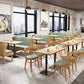 MDF Dining Site Table Industrial Style Dining Room Collection for Home Clearhalo ' dining_table' 'Dining Tables & Seating' 'Dining Tables' 'furn' 'furn_dining_table' 'Furniture' 'furniture_dining_table' 'Kitchen & Dining Furniture' 'kitchen&dining_furn' 'kitchen' 'kitchen_dining_table' 1200x1200_71a377b8-5796-43fe-80d9-9bff4d344fcb