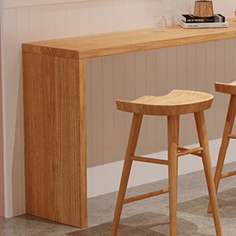 1/2/5/9-delige moderne rechthoekige pubtafelset houten aanrechttafel met rugloze krukken