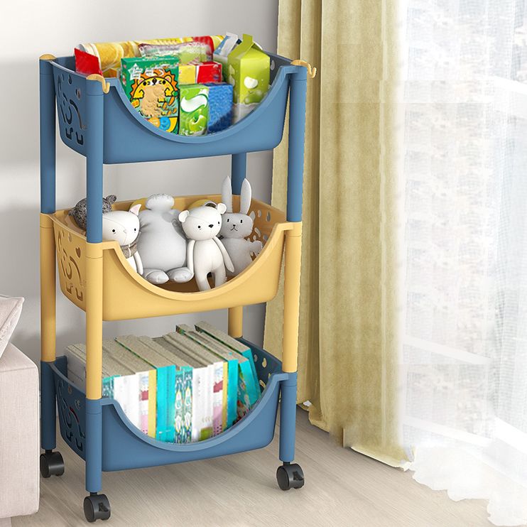 Libreria in stile moderno Etagere Libreria di plastica aperta per la casa