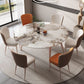 Extendable Dining Table Sintered Stone Dinner Table for Dining Room