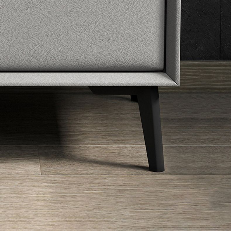 Solid Wood Bed Nightstand Contemporary Night Table with 2 Drawers Clearhalo 'Bedroom Furniture' 'furn' 'furn_night_stand' 'Furniture' 'night_stand' 'Nightstands' 1200x1200_71aca23a-d392-4e66-969a-1dcc3e656864