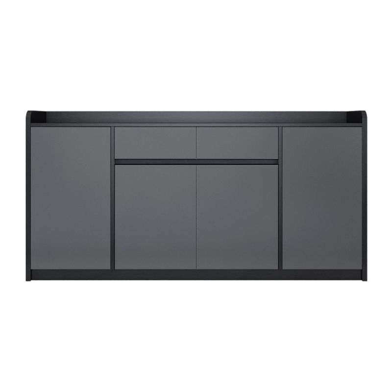 Sideboard in legno ingegnerizzato in stile moderno con 2-disegno e 4 porte