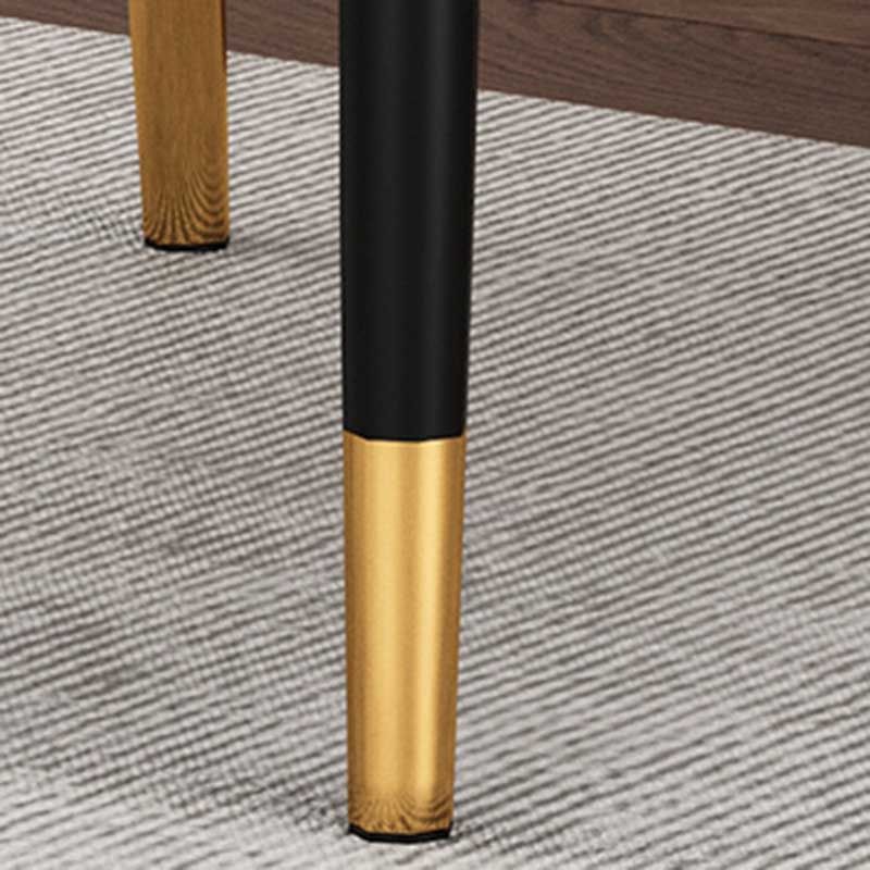 Modern Indoor Leather Parsons Chair 36"H Armless Dining Chair for Restaurant Clearhalo ' kitchen&dining_furn' 'Dining Chairs' 'Dining Tables & Seating' 'dining_chair' 'furn' 'furn_dining_chair' 'Furniture' 'furniture_dining_chair' 'Kitchen & Dining Furniture' 'kitchen' 1200x1200_71ae46e1-5c36-45ba-b13d-6a39fdfc5d5e