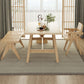 Modern 1/4/5 Pieces Dining Set Rectangle Pine Wood Dining Table for Dining Room Clearhalo 'Dining Room Sets' 'Dining Tables & Seating' 'dining_room_set' 'furn' 'furn_dining_room_set' 'Furniture' 'furniture_dining_room_set' 'Kitchen & Dining Furniture' 'kitchen&dining_furn' 'kitchen' 1200x1200_71af3af1-7461-47b1-9a92-adebf2a2c728