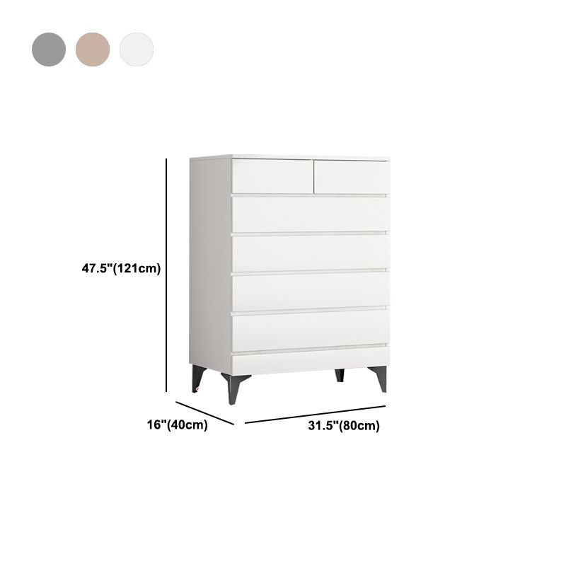 16 "wランジェリーチェスト寝室用の引き出し付き垂直材の貯蔵箱
