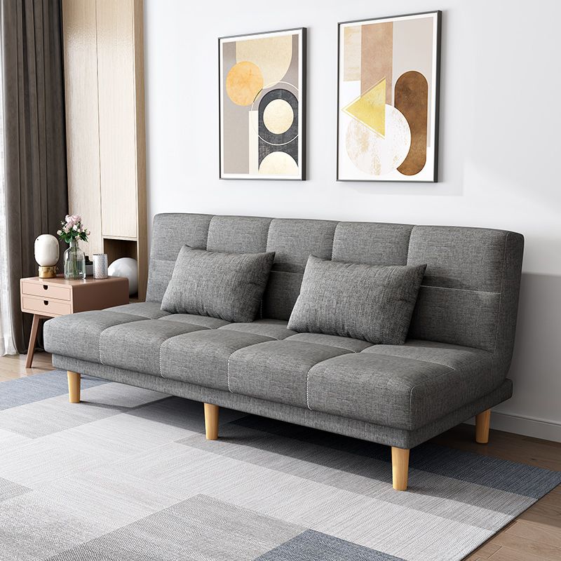 26.77" W Modern Armless Settee Convertible Sleeper Sofa for Living Room Clearhalo 'furn' 'furn_sofas' 'Furniture' 'furniture_sofas' 'kitchen' 'kitchen_sofas' 'Living Room Furniture' 'Sofa' 'sofas' 1200x1200_71afd7ee-3cf1-4367-a199-3c60f9019946