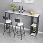 1/2/3 Pieces Bar Table Set Modern Rectangle Sintered Stone Bar Table with Low Back Stools Clearhalo 'Bar Furniture' 'furn' 'furn_home_bar_bar_sets' 'Furniture' 'Home Bars & Bar Sets' 'home_bar_bar_sets' 'Kitchen & Dining Furniture' 1200x1200_71b77c6f-10a2-420c-9c82-07cc1df450ce