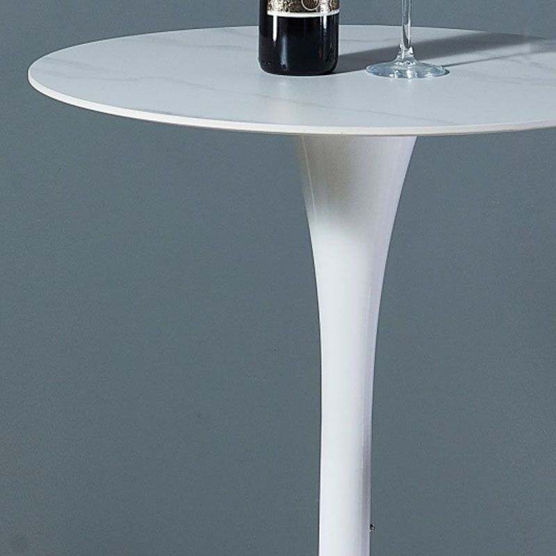 Industrial Iron Bar Table Round Top Indoor 41.3"H Bistro Table with Pedestal Clearhalo 'Bar Furniture' 'Bar Tables' 'bar_tables' 'furn' 'furn_bar_tables' 'Furniture' 'furniture_bar_tables' 'Kitchen & Dining Furniture' 'kitchen&dining_furn' 'kitchen' 1200x1200_71ba1db1-a7d2-43d9-81e7-6622de58c4c6