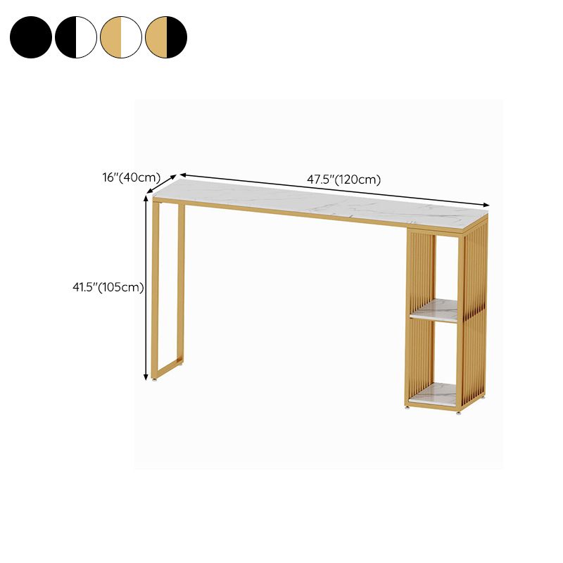 Rectangle Bar Table Bar Height Contemporary Bar Height Pub Table for Indoor