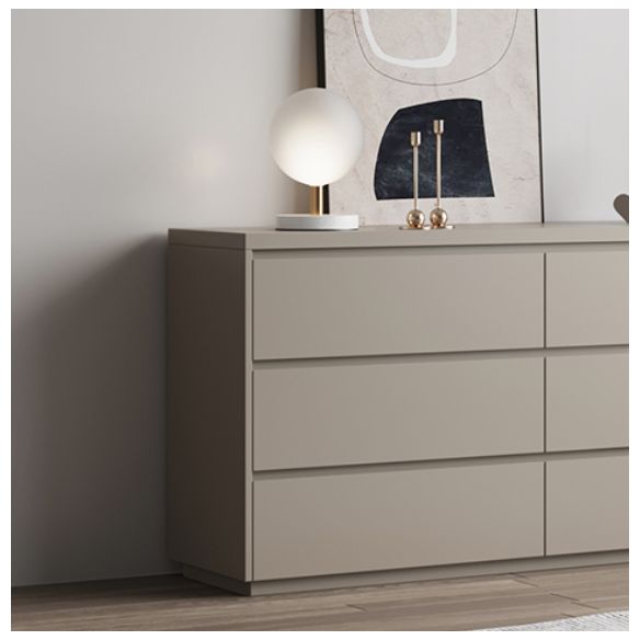 Modern Storage Chest Dresser Wooden Storage Chest with 6 Drawers Clearhalo 'Bedroom Furniture' 'Dressers & Chests' 'dressers_chests' 'furn' 'furn_dressers_chests' 'Furniture' 1200x1200_71bc5f21-54e7-4802-816b-09f9b89fa4c0