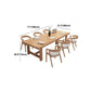 Contemporary Natural Wood Table Pine Rectangle Dining Table with Double Pedestal Clearhalo 'Dining Tables & Seating' 'Dining Tables' 'dining_table' 'furn' 'furn_dining_table' 'Furniture' 'furniture_dining_table' 'Kitchen & Dining Furniture' 'kitchen' 'kitchen_dining_table' 1200x1200_71bd3f70-4fdb-4857-ada4-d03f345db5b5