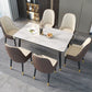 Nordic Style Metal Dining Chairs Home Cushioned Parsons Chair with Arm Clearhalo ' kitchen&dining_furn' 'Dining Chairs' 'Dining Tables & Seating' 'dining_chair' 'furn' 'furn_dining_chair' 'Furniture' 'furniture_dining_chair' 'Kitchen & Dining Furniture' 'kitchen' 1200x1200_71c0a738-2a8e-44b9-955c-74c35800d0bf