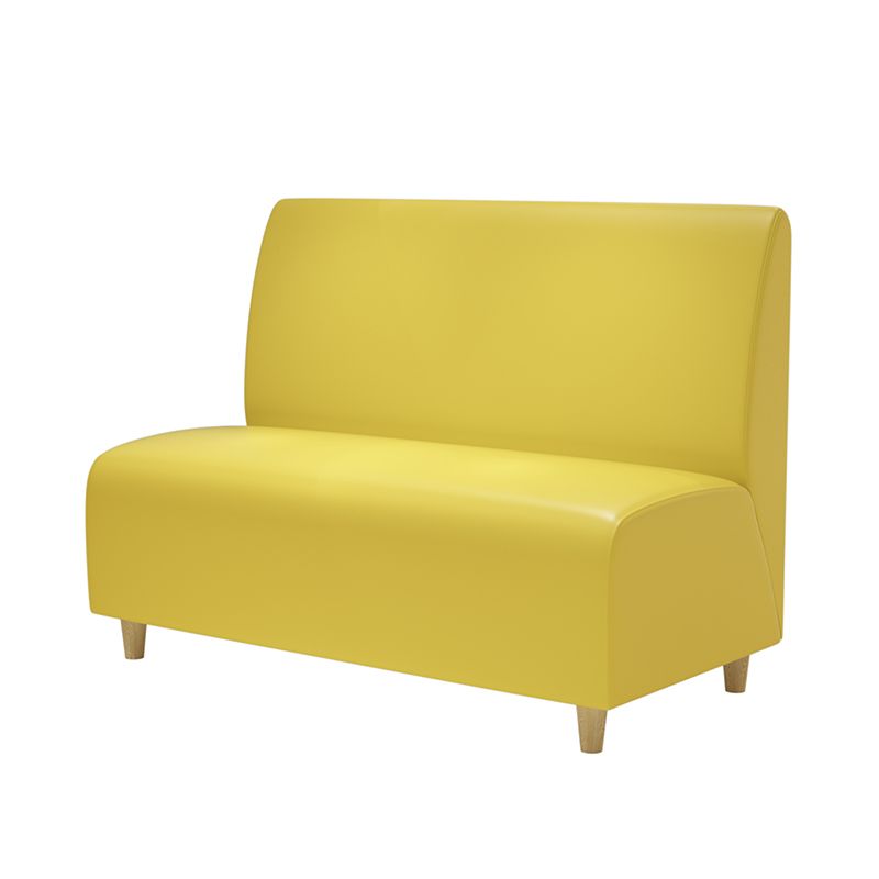 Gold Contemporary Glam Sofa 47.27"D x 25.59"W x 33.46"H 2-seat Sofa for Restaurant Clearhalo 'furn' 'furn_sofas' 'Furniture' 'furniture_sofas' 'kitchen' 'kitchen_sofas' 'Living Room Furniture' 'Sofa' 'sofas' 1200x1200_71c14e75-5570-4b89-ad78-52fb049b3847
