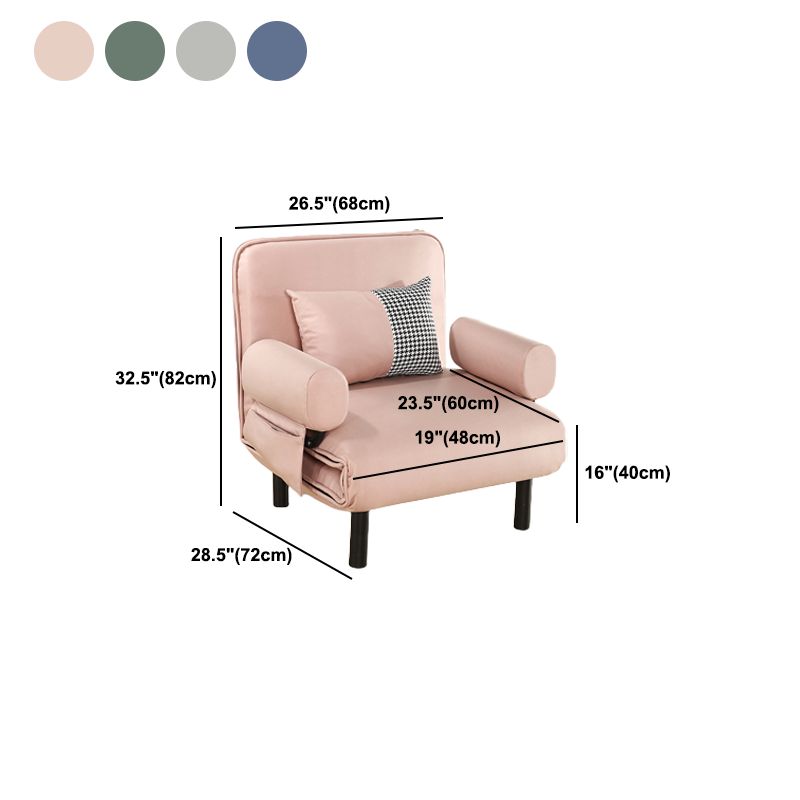 Moderne faux lederen bank 28.34 "D x 32.28" H verzonken armbeel