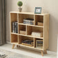 Modern Wooden Bookcase Standard Closed Back Bookshelf with Shelves Clearhalo 'Bookcases' 'furn' 'furn_bookcases' 'Furniture' 'Office Furniture' 1200x1200_71c8a9e4-7979-4af8-a927-dc1477f75a94