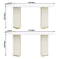 Oval Double Pedestal Contemporary Dining Table White Fixed Table of Sintered Stone Clearhalo ' dining_table' 'Dining Tables & Seating' 'Dining Tables' 'furn' 'furn_dining_table' 'Furniture' 'furniture_dining_table' 'Kitchen & Dining Furniture' 'kitchen&dining_furn' 'kitchen' 'kitchen_dining_table' 1200x1200_71ca457b-2935-47a6-97d0-0f38c9b153bb