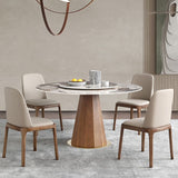 Modern 1/4/5/7 Pieces Dining Set Solid Wood Base Dining Room Set for Home Use Clearhalo 'Dining Room Sets' 'Dining Tables & Seating' 'dining_room_set' 'furn' 'furn_dining_room_set' 'Furniture' 'furniture_dining_room_set' 'Kitchen & Dining Furniture' 'kitchen&dining_furn' 'kitchen' 1200x1200_71cb378f-fbf6-430f-83f3-2f22c25ac668