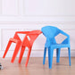 Modern Style Slat Back Stacking Side Chair Plastic Dining Arm Chairs for Home Use Clearhalo ' kitchen&dining_furn' 'Dining Chairs' 'Dining Tables & Seating' 'dining_chair' 'furn' 'furn_dining_chair' 'Furniture' 'furniture_dining_chair' 'Kitchen & Dining Furniture' 'kitchen' 1200x1200_71cbbf05-0047-4fe7-9ee4-76cd3436fa06
