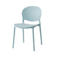Nordic Plastic Open Back Dining Side Chair 32"H Dining Chair with 4 Legs for Restaurant Clearhalo ' kitchen&dining_furn' 'Dining Chairs' 'Dining Tables & Seating' 'dining_chair' 'furn' 'furn_dining_chair' 'Furniture' 'furniture_dining_chair' 'Kitchen & Dining Furniture' 'kitchen' 1200x1200_71cc2b5b-0a97-4cf1-88ca-89a2db846d77