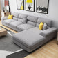 Modern Reversible Chaise 137" Sectionals with Pillows Flared Arm Clearhalo 'Furniture' 'furniture_sectionals' 'kitchen' 'kitchen_sectionals' 'Living Room Furniture' 'Sectionals' 1200x1200_71cc36ae-8ff4-4c2a-8d01-6e9ecf8ce6d4