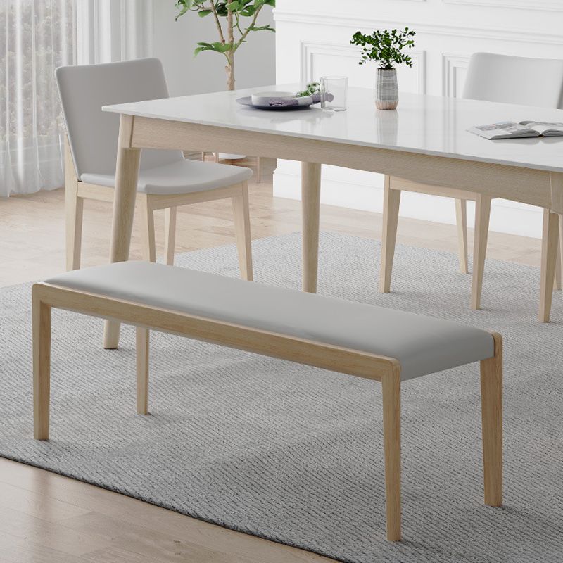 15.6-inch Width Modern Seating Bench Cushioned Solid Wood Bench Clearhalo 'Benches' 'Chairs & Seating' 'furn' 'furn_benches' 'Furniture' 'Living Room Furniture' 1200x1200_71cca096-97c8-4f6e-8b08-f07e4bf42bcb