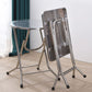 Industrial Style Dining Table Stainless Steel Dining Table for Home Use Clearhalo ' dining_table' 'Dining Tables & Seating' 'Dining Tables' 'furn' 'furn_dining_table' 'Furniture' 'furniture_dining_table' 'Kitchen & Dining Furniture' 'kitchen&dining_furn' 'kitchen' 'kitchen_dining_table' 1200x1200_71ce5141-bb1e-4fc0-ad3c-83bf666ffd74
