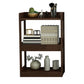 Solid Wood Rectangle Bookshelf Modern Open Bookcase for Home Office