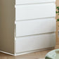 Modernism Horizontal Double Dresser Wood Storage Bachelor Chest for Home