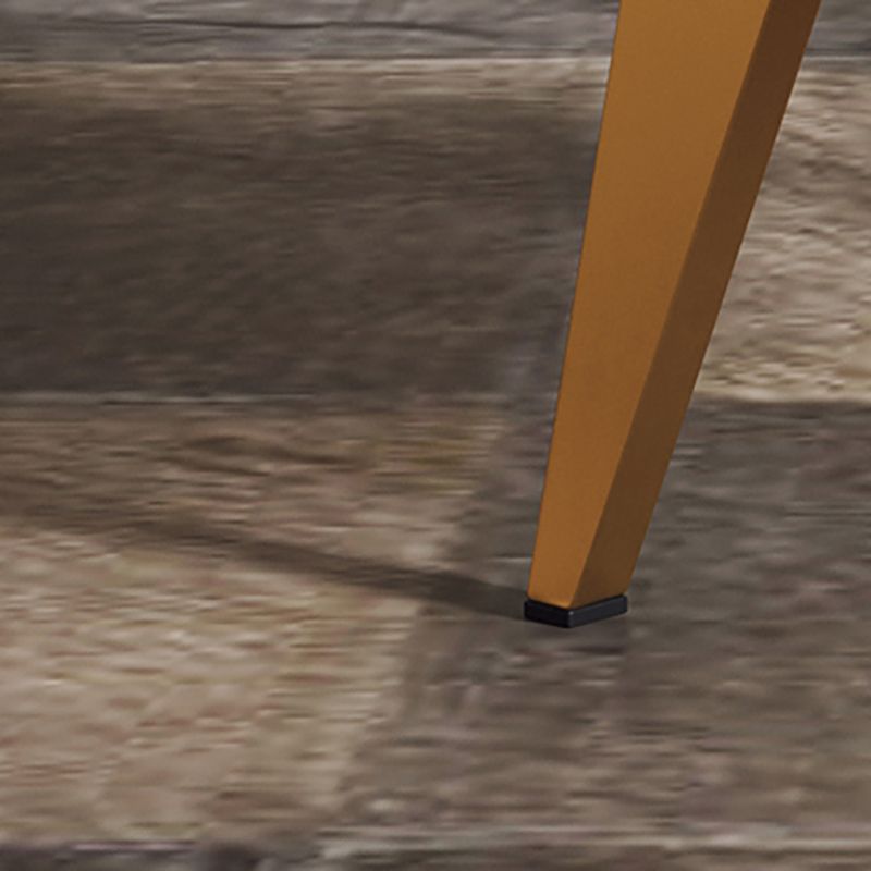 Silla de estilo industrial tapizado silla de comedor abierta para interiores para interiores