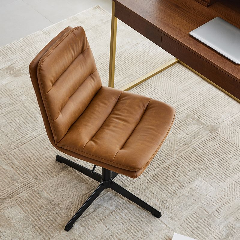 Armless Office Chair No Wheels Conference Chair for Living Room Home Clearhalo 'furn' 'furn_office_chair' 'Furniture' 'Office Chairs' 'Office Furniture' 'office_chair' 1200x1200_71d529f2-5b12-4584-a8c3-ebc682942535