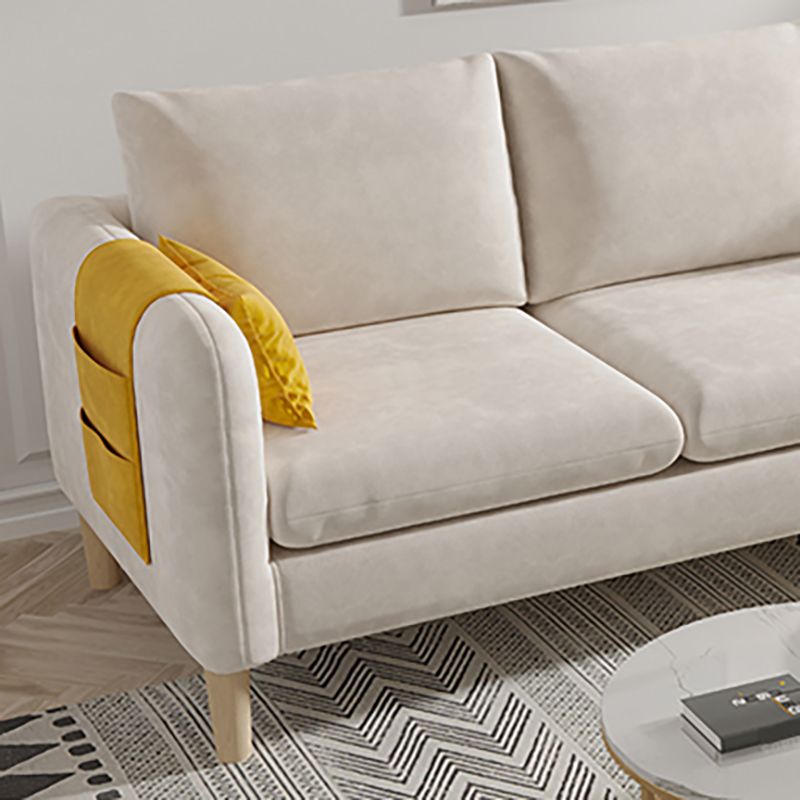 Mordern Square Arm Sofa with Tight Back Convertible Sofa for Living Room, Apartment Clearhalo 'furn' 'furn_sofas' 'Furniture' 'furniture_sofas' 'kitchen' 'kitchen_sofas' 'Living Room Furniture' 'Sofa' 'sofas' 1200x1200_71d7a849-2532-446b-8a84-3817bf6054eb