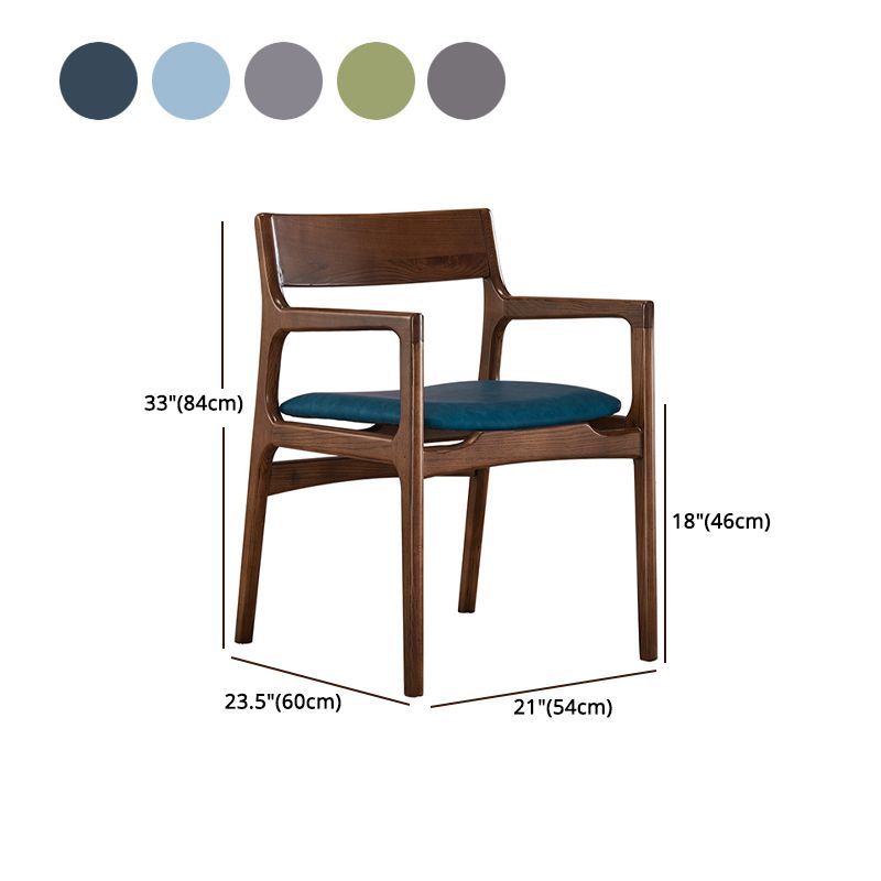 Traditional Style Ash Wood Chair Kitchen Dining Room Open Back Arm Chairs Clearhalo ' kitchen&dining_furn' 'Dining Chairs' 'Dining Tables & Seating' 'dining_chair' 'furn' 'furn_dining_chair' 'Furniture' 'furniture_dining_chair' 'Kitchen & Dining Furniture' 'kitchen' 1200x1200_71dff088-69d0-417c-840d-a837461259f8