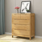 Contemporary Solid Wood Storage Chest Matte Finish Bedroom Dresser Clearhalo 'Bedroom Furniture' 'Dressers & Chests' 'dressers_chests' 'furn' 'furn_dressers_chests' 'Furniture' 1200x1200_71e54720-5f62-4b99-b460-cfe93bbfcead