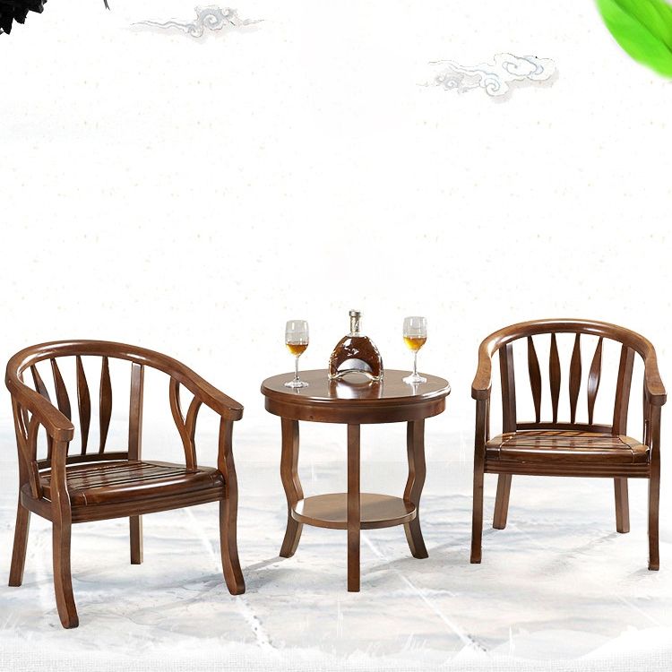Modern Simple Arm Chair Wooden Frame Arm Dining Chair for Dining Room Clearhalo 'Dining Chairs' 'Dining Tables & Seating' 'dining_chair' 'furn' 'furn_dining_chair' 'Furniture' 'Kitchen & Dining Furniture' 1200x1200_71ea6ed9-a2ce-43e9-8f8a-f8800a353659