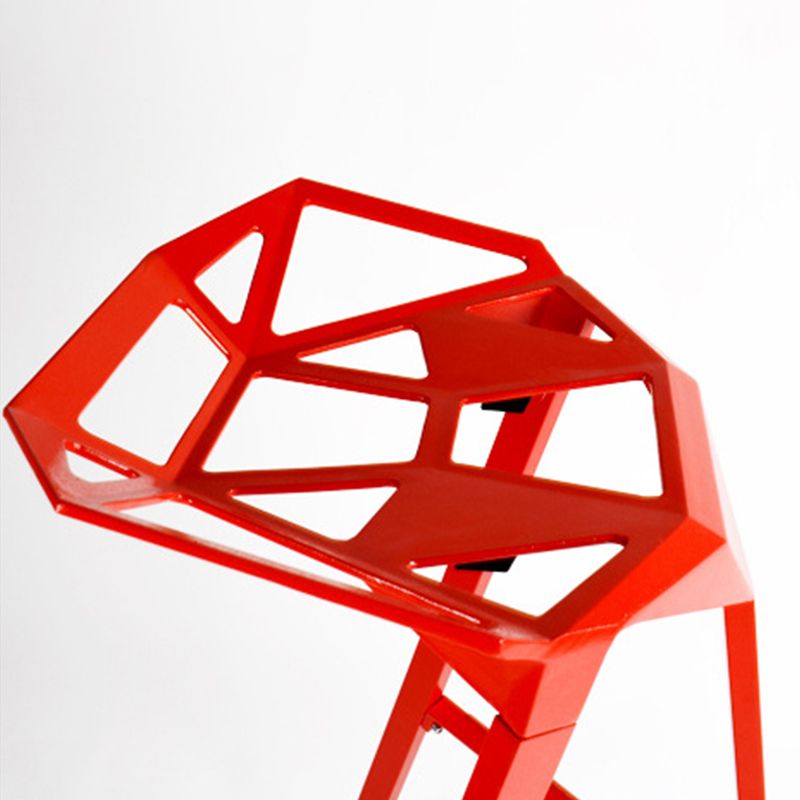 Industrial Style Metal Barstool Low Back Counter Bar Stool for Kitchen Clearhalo 'Bar Furniture' 'Bar Stools' 'bar_stools' 'furn' 'furn_bar_stools' 'Furniture' 'Kitchen & Dining Furniture' 1200x1200_71edb30f-7590-4a3a-b998-3221fcb2b6d3