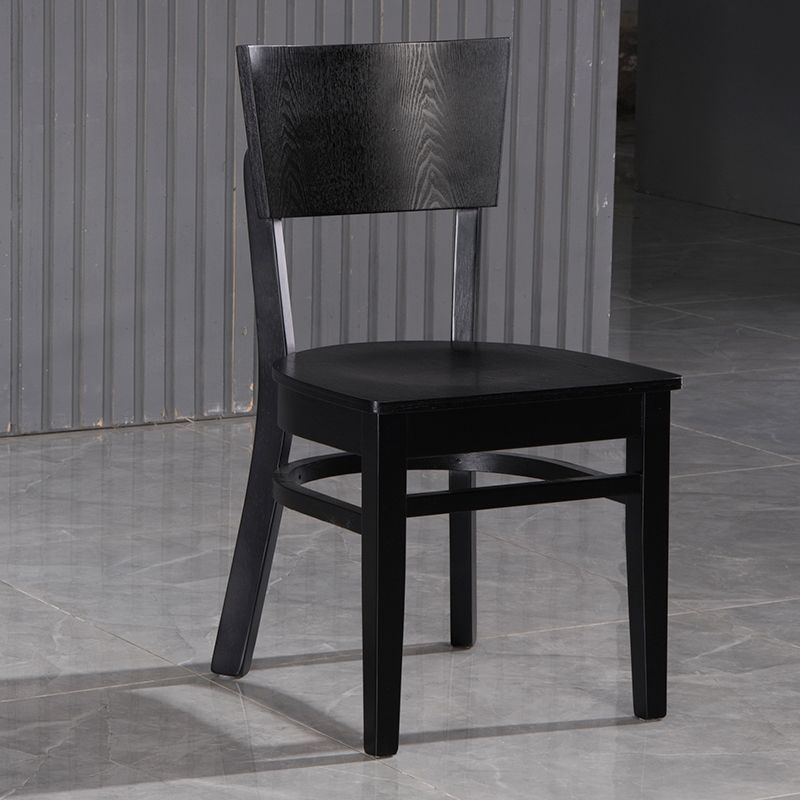 Industrial Style Open Back Dining Side Chair Armless Wood Legs Side Chairs Clearhalo ' kitchen&dining_furn' 'Dining Chairs' 'Dining Tables & Seating' 'dining_chair' 'furn' 'furn_dining_chair' 'Furniture' 'furniture_dining_chair' 'Kitchen & Dining Furniture' 'kitchen' 1200x1200_71eeca98-31ad-419b-8ce2-668698ea5034