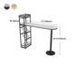 Modern Bar Dining Table Indoor Bar Height Pub Table with Shelves 42-Inch Top Clearhalo 'Bar Furniture' 'Bar Tables' 'bar_tables' 'furn' 'furn_bar_tables' 'Furniture' 'furniture_bar_tables' 'Kitchen & Dining Furniture' 'kitchen&dining_furn' 'kitchen' 1200x1200_71ef4ed1-e212-4335-8106-e7c6ec4f09c6