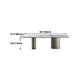 Metal Traditional Luxury Rectangular Table Sintered Stone Top Table for Dining Room Clearhalo ' dining_table' 'Dining Tables & Seating' 'Dining Tables' 'furn' 'furn_dining_table' 'Furniture' 'furniture_dining_table' 'Kitchen & Dining Furniture' 'kitchen&dining_furn' 'kitchen' 'kitchen_dining_table' 1200x1200_71ef5d47-6f68-4fb3-89ac-9c3a982d48d2