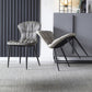 Nordic Style Dining Room Chair Upholstered Armless Dining Chairs with Metal Legs Clearhalo ' kitchen&dining_furn' 'Dining Chairs' 'Dining Tables & Seating' 'dining_chair' 'furn' 'furn_dining_chair' 'Furniture' 'furniture_dining_chair' 'Kitchen & Dining Furniture' 'kitchen' 1200x1200_71eff644-d7f7-4f76-aff7-8db7ed0a028d