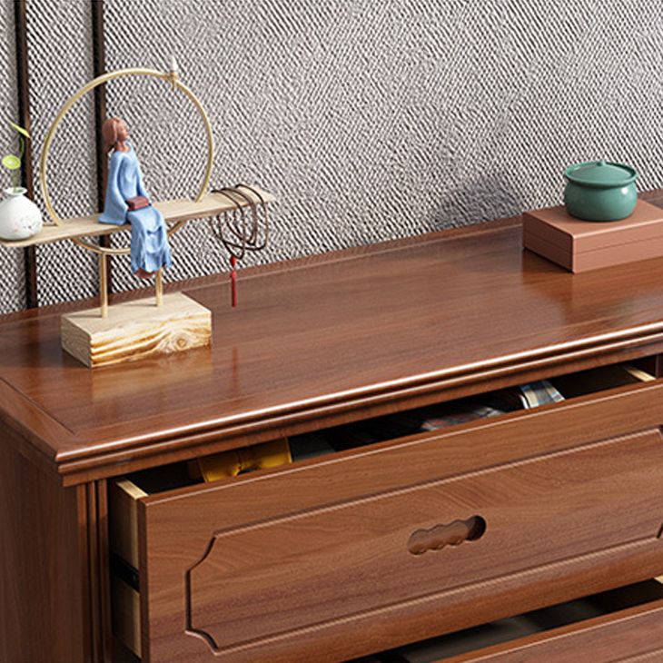 Horizontal Rubber Wood Double Dresser Modern Bedroom Storage Chest with 6 / 9 Drawers Clearhalo 'Bedroom Furniture' 'Dressers & Chests' 'dressers_chests' 'furn' 'furn_dressers_chests' 'Furniture' 1200x1200_71f561ce-1a9c-4c95-889b-5d108f2092c6