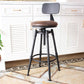 Industrial Rotatable Armless Counter Stool Iron Bar Stool with Pedal Clearhalo 'Bar Furniture' 'Bar Stools' 'bar_stools' 'furn' 'furn_bar_stools' 'Furniture' 'Kitchen & Dining Furniture' 1200x1200_71f7411e-4016-4290-86bf-e88daac72c99