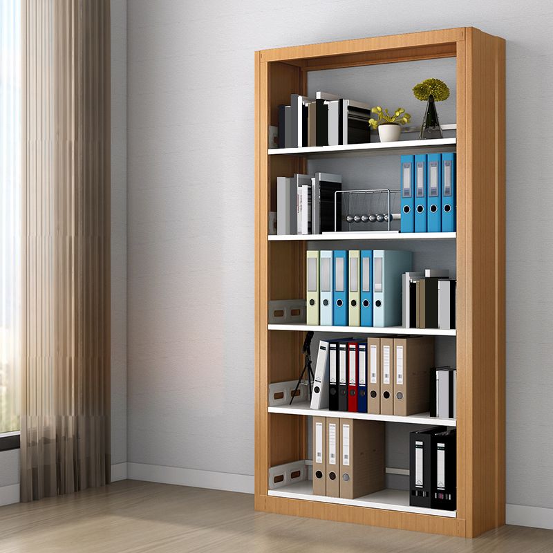 Standard Metal Bookshelf 5 Tiers Contemporary Bookcase for Home Office 78.7"H Clearhalo 'Bookcases' 'furn' 'furn_bookcases' 'Furniture' 'Office Furniture' 1200x1200_71f8f40e-abef-4f6c-af17-548494e9df60