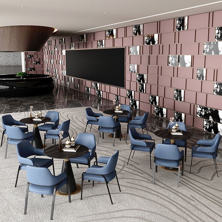 Mesa de piedra sinterizada de interior de lujo tradicional para la cocina para la cocina