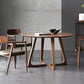 Round Double Pedestal Dining Site Table Contemporary Style Dinette Table Clearhalo ' dining_table' 'Dining Tables & Seating' 'Dining Tables' 'furn' 'furn_dining_table' 'Furniture' 'furniture_dining_table' 'Kitchen & Dining Furniture' 'kitchen&dining_furn' 'kitchen' 'kitchen_dining_table' 1200x1200_72050cc3-a147-426e-b439-35b2664289d0