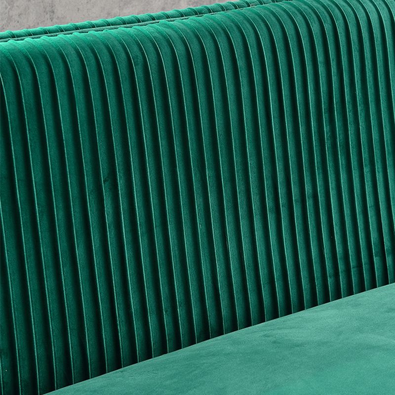 29.5"H Microsuede / Velvet Solid Color Sloped Arm Sofa for Living Room Clearhalo 'furn' 'furn_sofas' 'Furniture' 'furniture_sofas' 'Living Room Furniture' 'Sofa' 'sofas' 1200x1200_7209d55c-ea19-48df-a809-c4175e3e21be