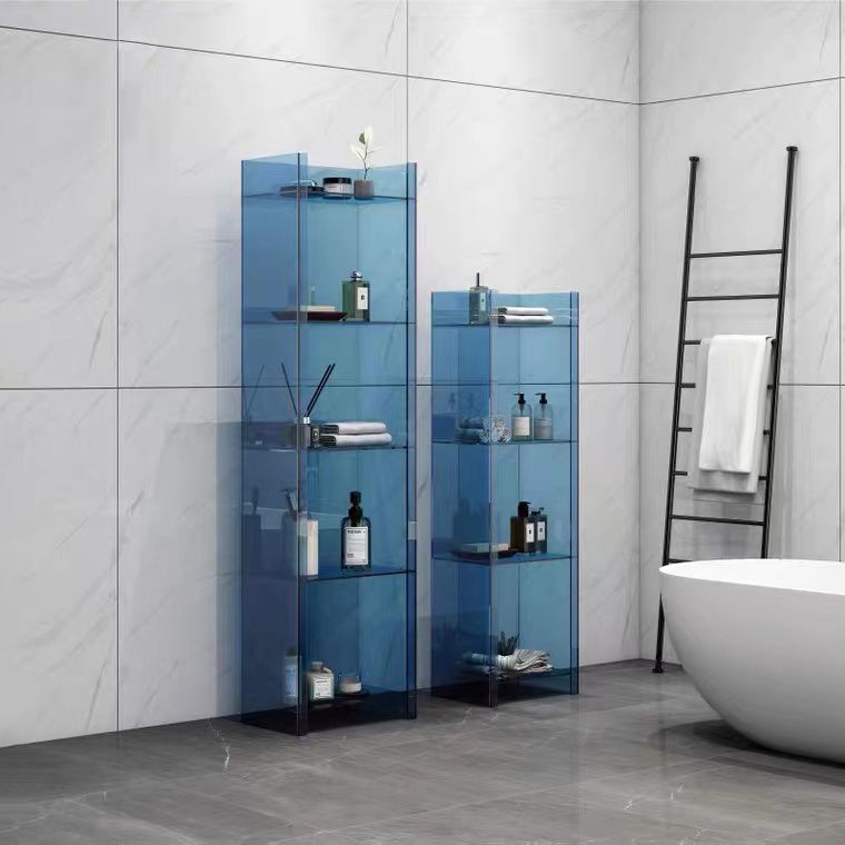 Scandinavian Style Shelf Bookcase Acrylic Closed Back Bookshelf for Home Office Clearhalo 'Bookcases' 'furn' 'furn_bookcases' 'Furniture' 'furniture_bookcases' 'Office Furniture' 1200x1200_720d663b-16ba-41c1-bd89-86db5728abe3