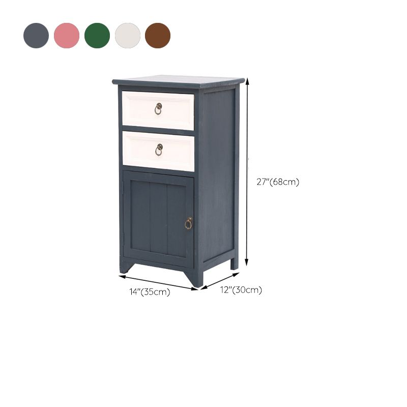 Industrial Distressed Finish Accent Cabinet with Drawers and Door Clearhalo 'Cabinets & Chests' 'cabinets_chests' 'furn' 'furn_cabinets_chests' 'Furniture' 'Living Room Furniture' 1200x1200_72139884-e23a-47c9-a4f8-328c91d262e9